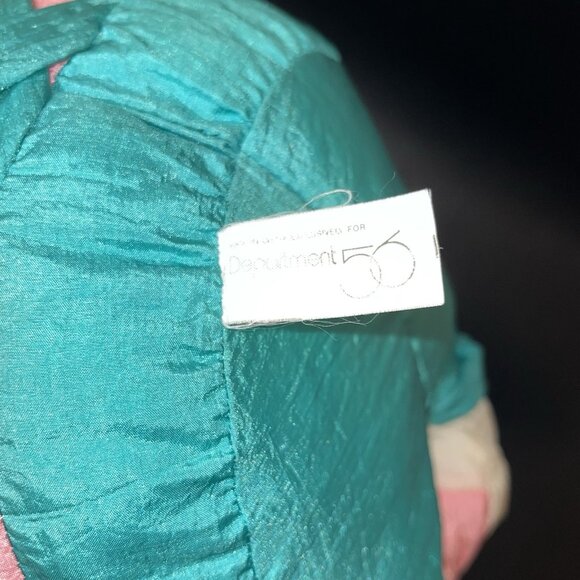 Department 56 Humpty Dumpty Egg Plush Parachute Stuffed STAINED & Paint Vintage - Picture 9 of 16